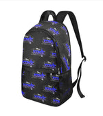 Load image into Gallery viewer, ICONIC fabric backpack with mesh pockets
