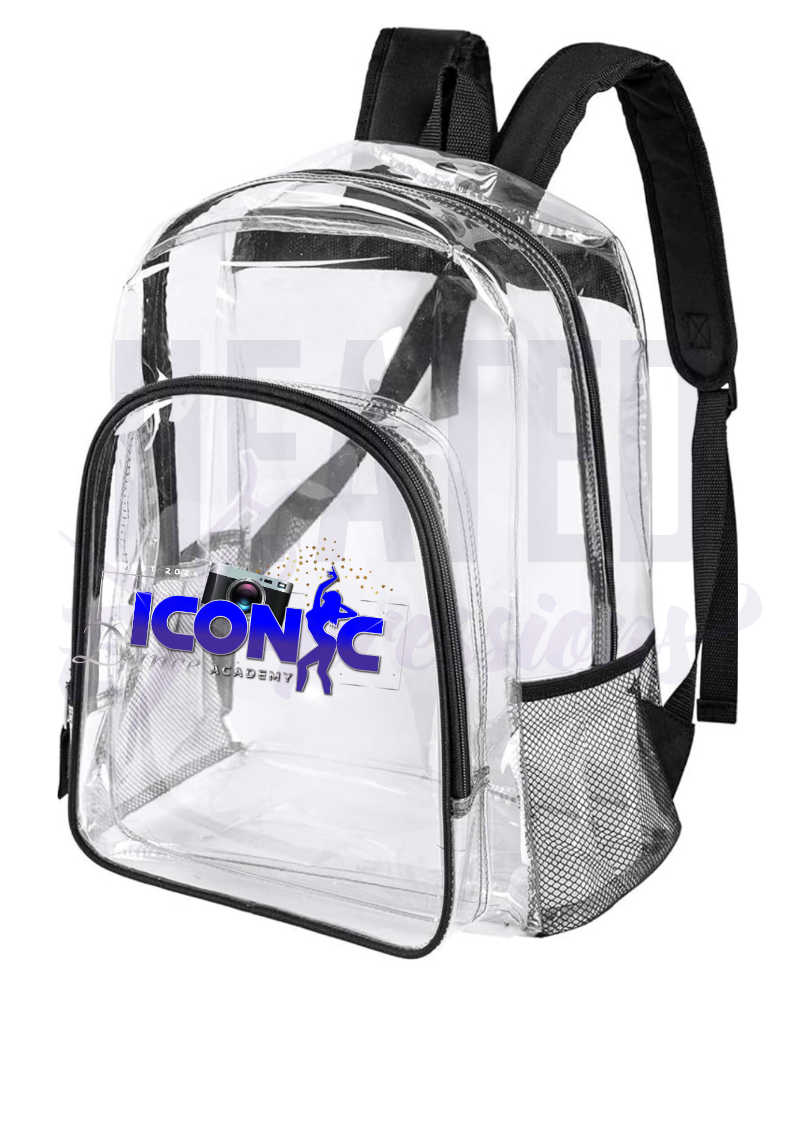 ICONIC clear backpack