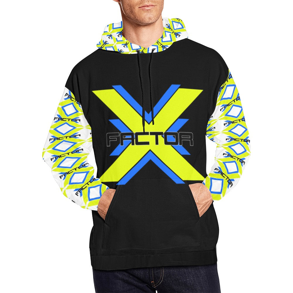 X-Factor hoodie w/ logo sleeves