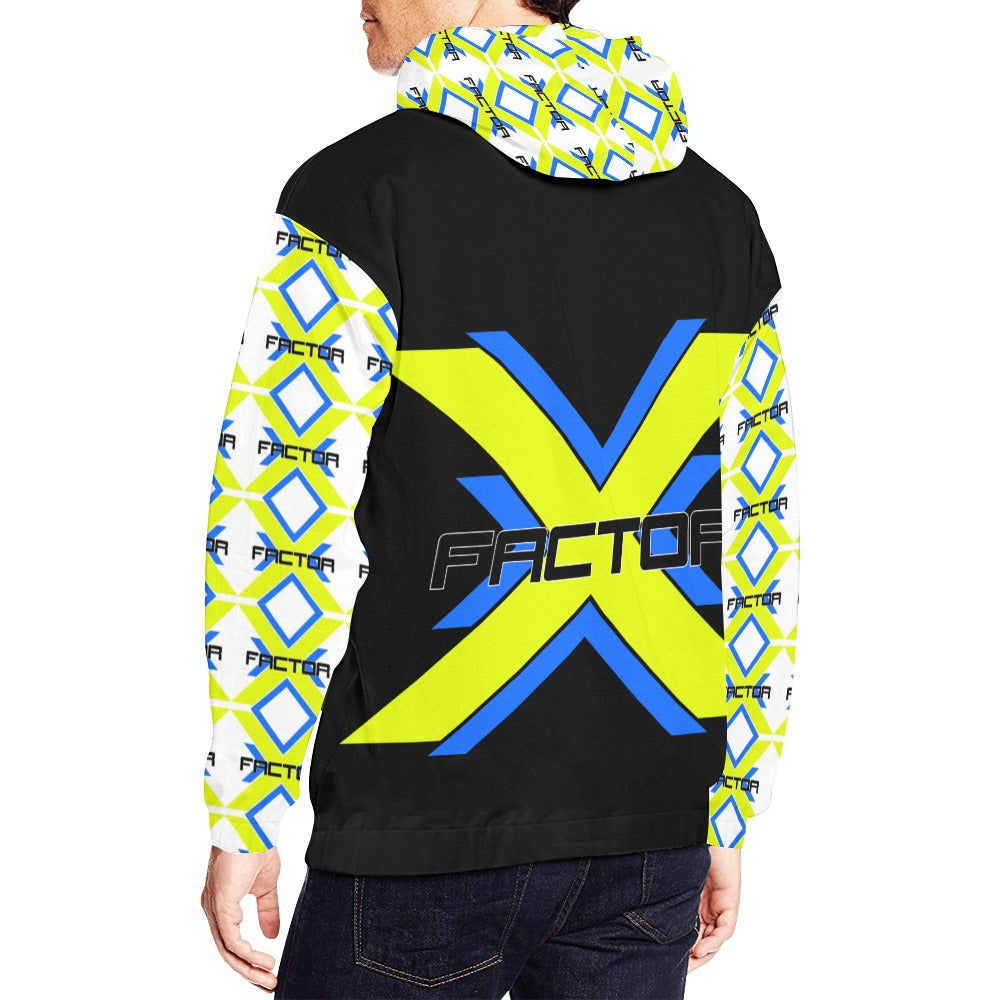X-Factor hoodie w/ logo sleeves